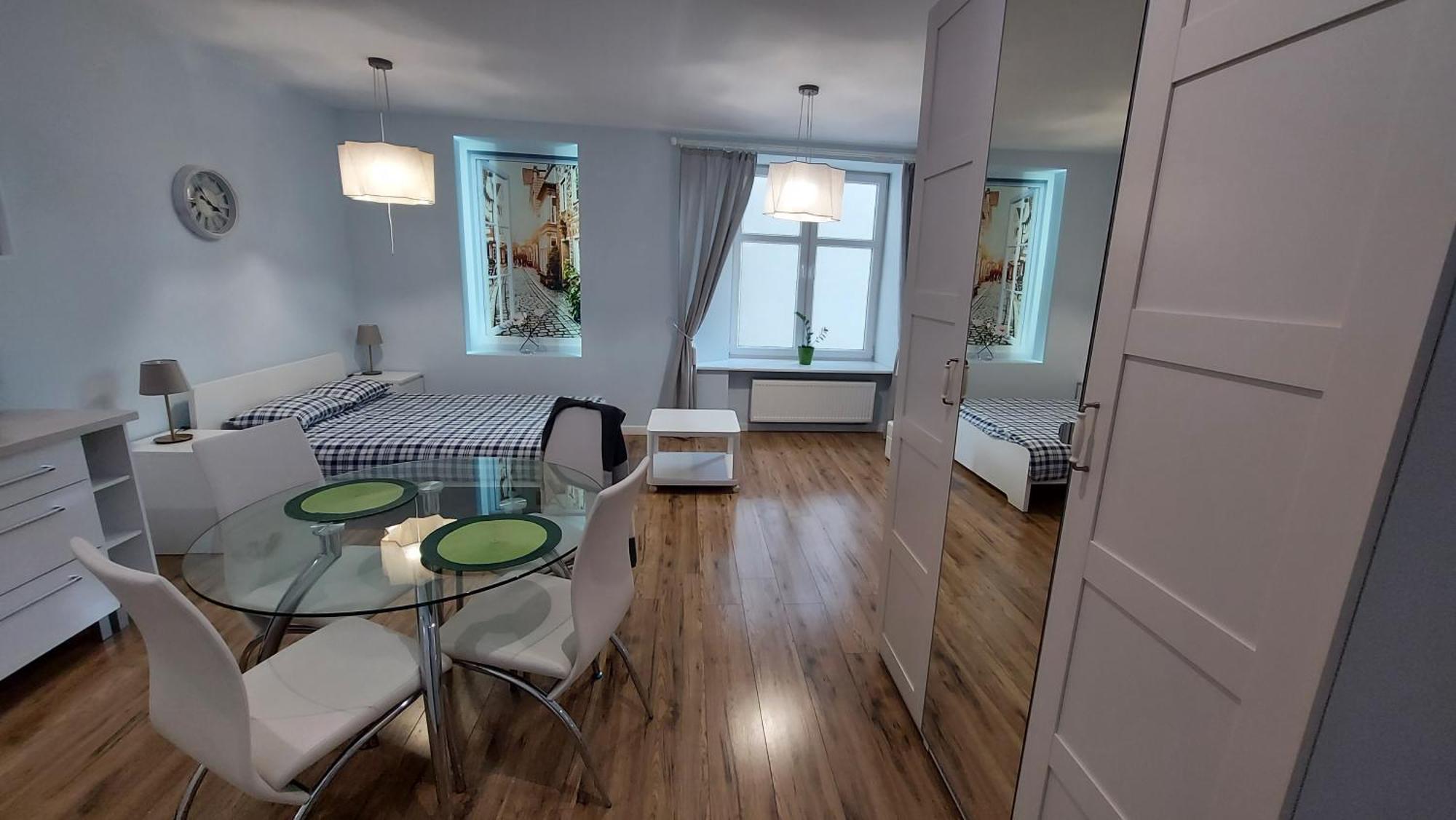 Theapartments Radwanska Lodź Ruang foto